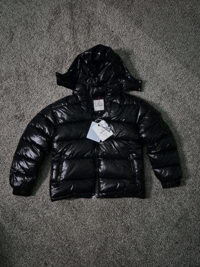 Black Moncler Puffer Jacket Size M