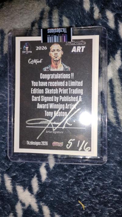 limited edition Ryan Upchurch card - Thumbnail 2