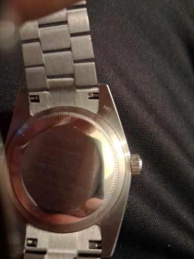 Rainbow Presidential Day Date Mens Watch - Thumbnail 4