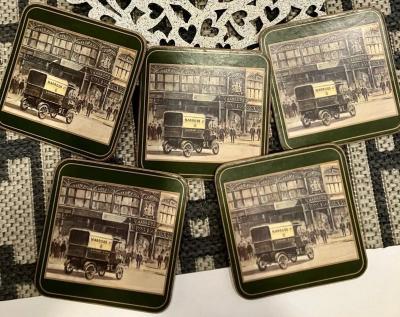 Pimpernel Harrods Knightsbridge London Scenes Cork Coasters