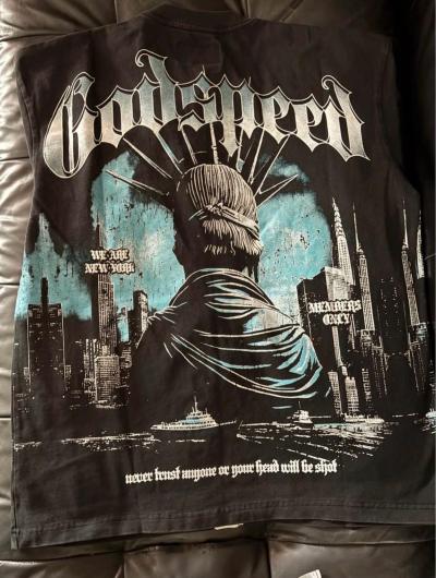 Godspeed Statue Of Liberty Shirt - Thumbnail 2
