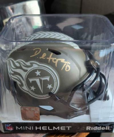 Deandre Hopkins STS mini helmet - Thumbnail 1