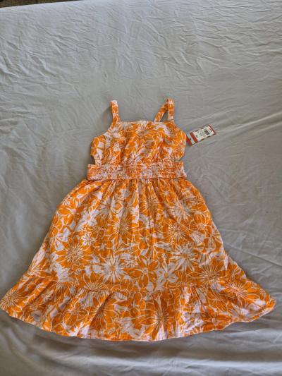 Cat  Jack girls size 8 floral dress with pockets NWT