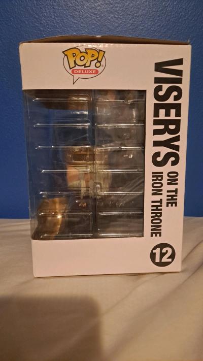 Funko Pop House of the Dragon Viserys on Iron Throne - Thumbnail 5