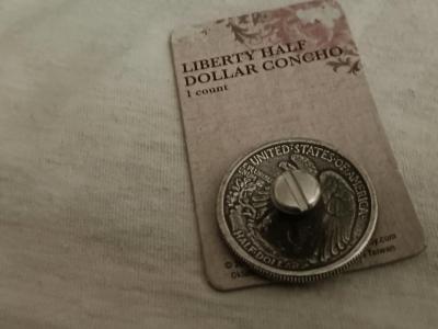 Walking liberty concho - Thumbnail 2