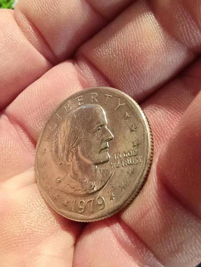 1979 Susan B Anthony wide rim verity - Thumbnail 4