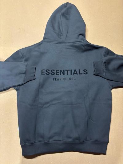 Black Essentials Hoodie - Thumbnail 4
