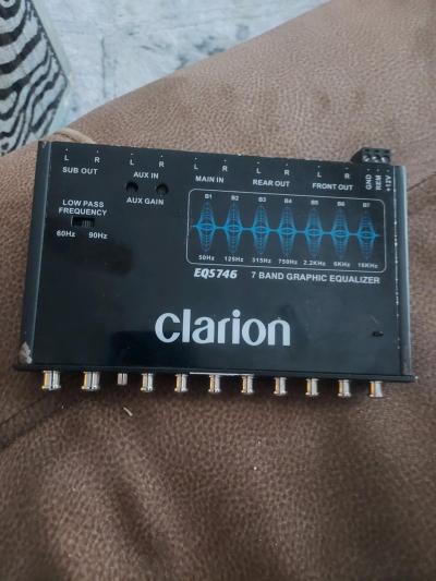 Clarion 7 channel euqualizer
