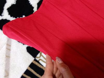 Red Corset Top - Thumbnail 3