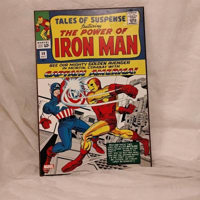 marvel wood wall decor