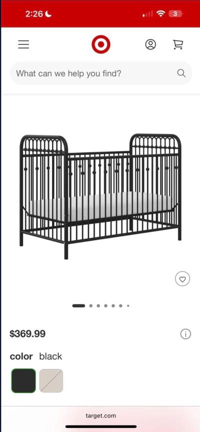 baby crib - Thumbnail 1