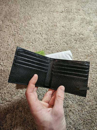 Gucci Mens Black Bifold Wallet - Thumbnail 3