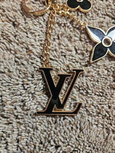 Louis vuitton womens pink gold Keychain charms - Thumbnail 2