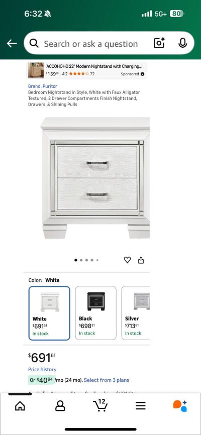 dresser chest and night Stand - Thumbnail 6