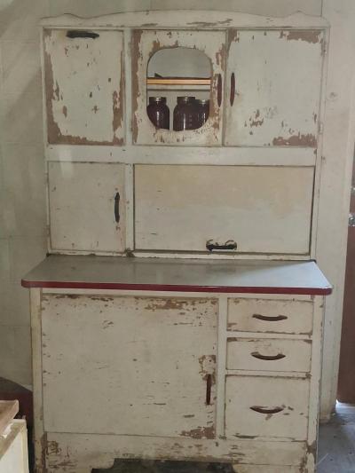 antique kitchen hutch - Thumbnail 2