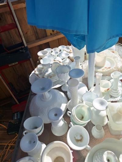 milk glass sale all or a few - Thumbnail 4