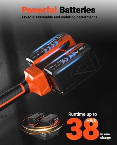 VOLTASK Cordless Snow Shovel - Thumbnail 4