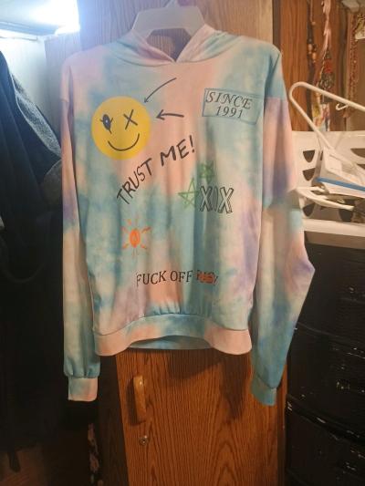 Like New sweat pants and hoodie tyedie - Thumbnail 2