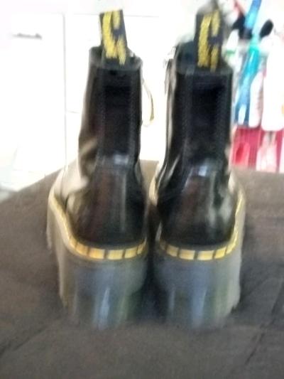 JADON BLACK DOC MARTENS WOMENS BOOTS SIZE 7 NO BOX - Thumbnail 3