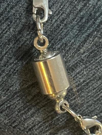 Italian 925 Silver Herringbone with Weighted Clasp - Thumbnail 2