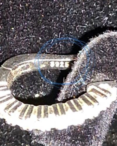 BRAND NEW 925 Silver and Moissanite earrings - Thumbnail 2