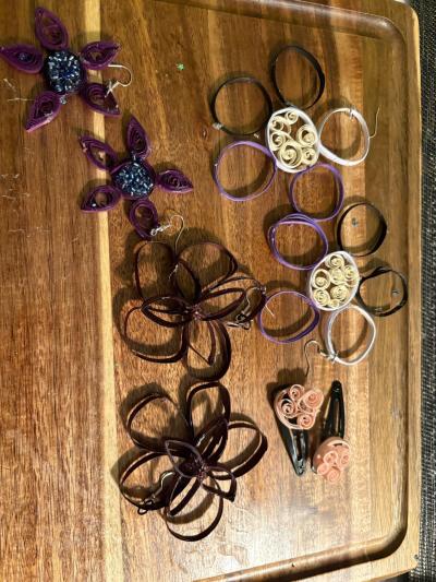 quilling earrings