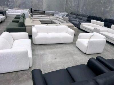 Modern White Sofa Set  Sculptural Design  Premium Comfort - Thumbnail 6