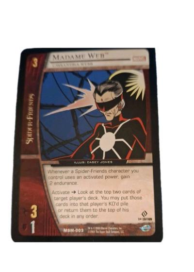 Lot Of 6 Classic Marvel Vs System Trading Cards Read Descrip - Thumbnail 2