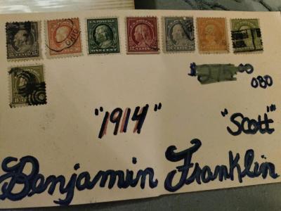 late 1800 stamps from all over from old album alot of usa - Thumbnail 4