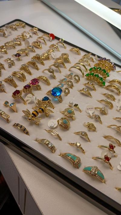 Anillos de Oro Laminado XP14K de alta calidad y de uso diari