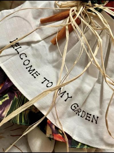 Vintage Country Rustic Bunny Rabbit Gardener Version Stuffed - Thumbnail 5