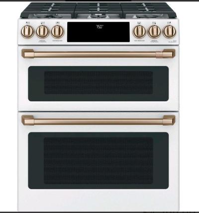 Brand New Matte White  Cafe 30in double oven FIRM PRICE - Fulshear, Texas