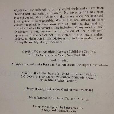 the American Heritage Dictionary - Thumbnail 2