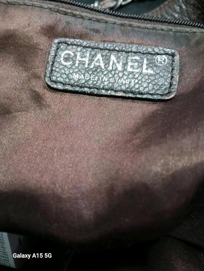 Chanel xl tote 2006 brown metallic