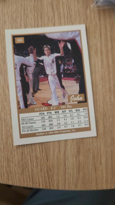 1990 John Paxon skybox card - Thumbnail 2