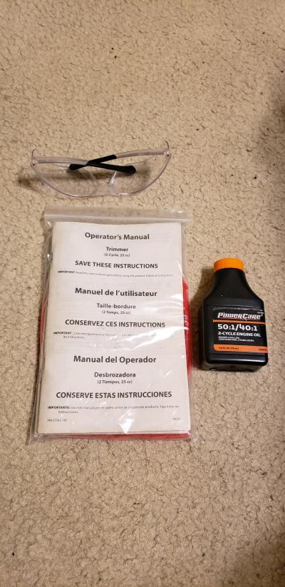 troy bilt tb25sb 25cc 2 cycle straight shaft gas trimmer - Thumbnail 2