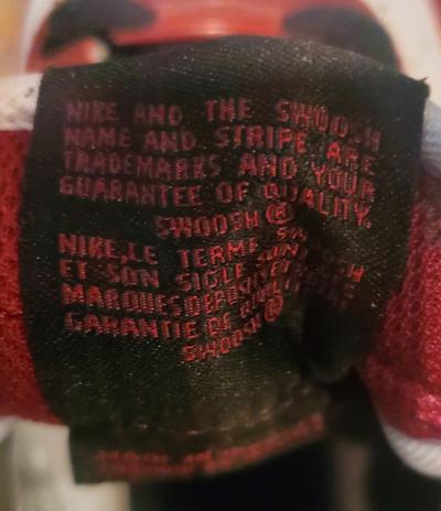 Nike  Boys  Size 35Y  Air Force 1  Low  Athletic Shoes  RedW - Thumbnail 10