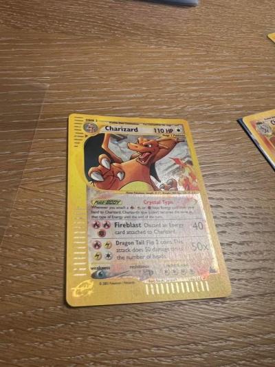 Pokmon cards Charizard skyridge - Thumbnail 4