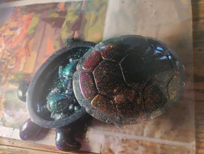 turtle container with lid - Thumbnail 2