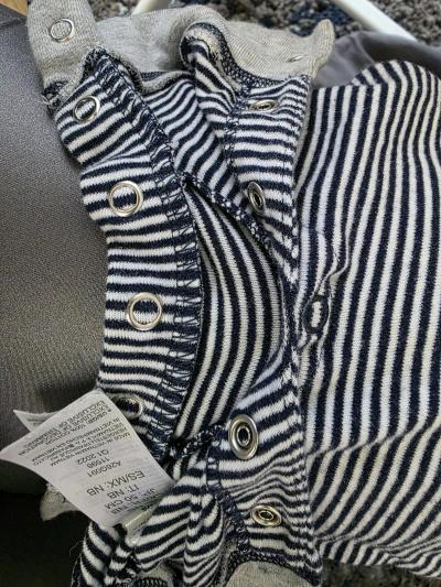 Stripped Onesie - Thumbnail 3