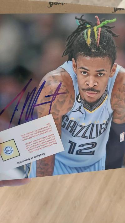 Ja Morant Autographed photo - Allentown, Pennsylvania