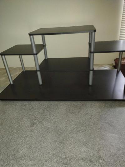 like new living room glass coffee table set TV stand include - Thumbnail 6