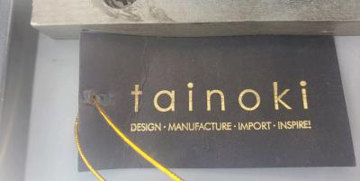 Tainoki  C Shaped End Table w Flip Top Charging Station 255H - Thumbnail 6