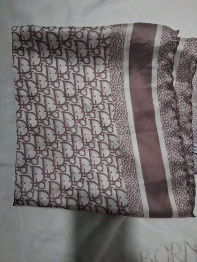 women luxury silk scarf - Thumbnail 2