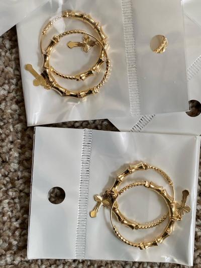 nice stainless waterproof earrings - Thumbnail 8