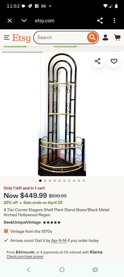 antique stand - Thumbnail 1