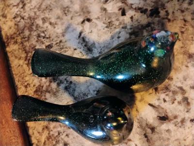 resin bird pair - Thumbnail 3