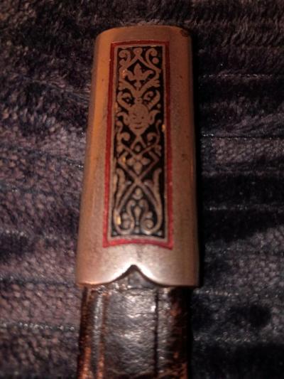 el cid replica Toledo epee with scabbard - Thumbnail 2