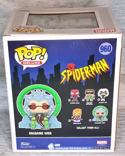 Funko Pop Deluxe 960 Madame Web  Spiderman  Bobblehead Marve - Thumbnail 3
