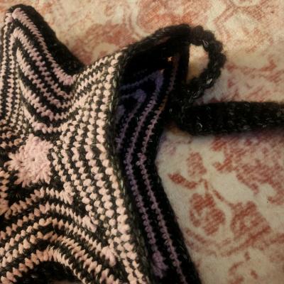 crochet striped starbag - Thumbnail 7